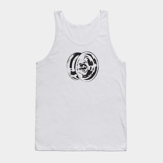 Mag Wheel Tank Top by FigAlert